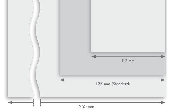 Dimensions des lames du store à bandes verticales - store californien