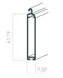 Profilé lame finale 45 volet roulant quali somfy solaire - mj-store